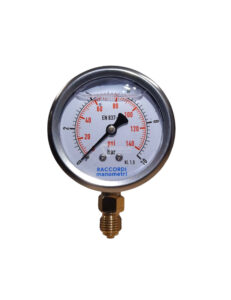 Manometr R50; 0-10 bar; M12x1,5 m-dolne