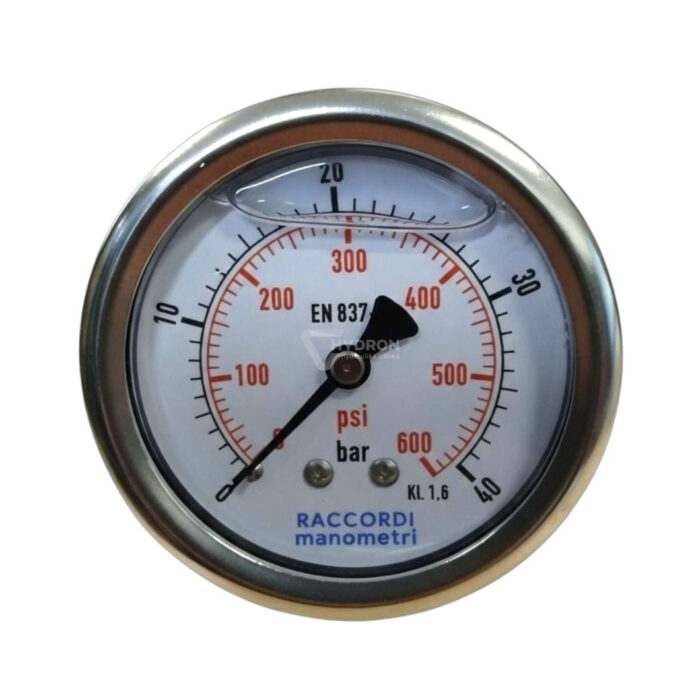 manometr GZ 1/4 tylny manometr GZ 1/4 tylny