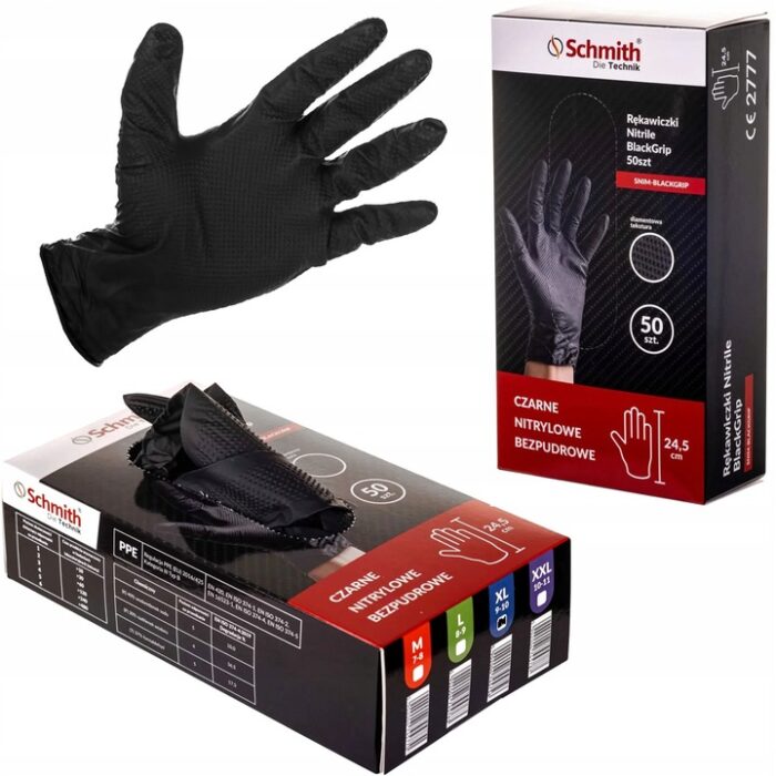 Rękawiczki Nitrylowe