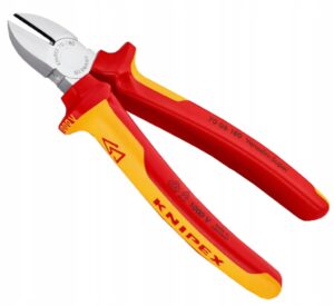 KNIPEX szczypce tnące boczne 180mm VDE