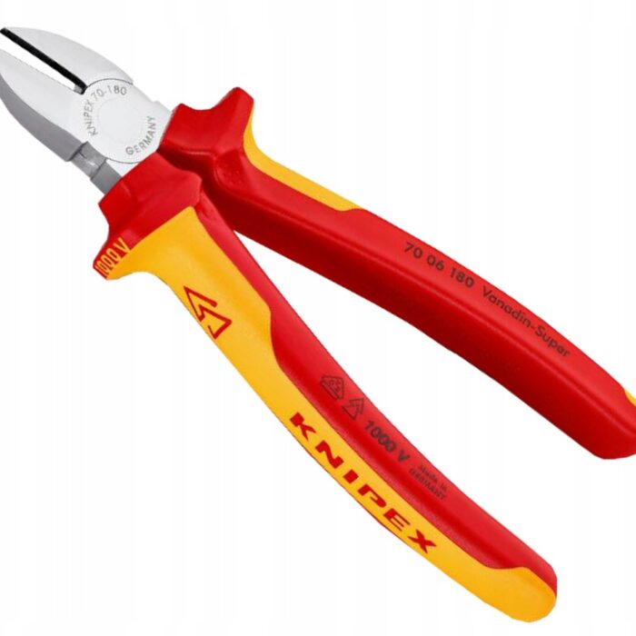 KNIPEX szczypce tnące boczne 180mm VDE
