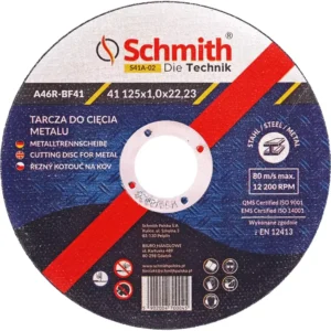 Tarcza do cięcia metalu 125x1,0