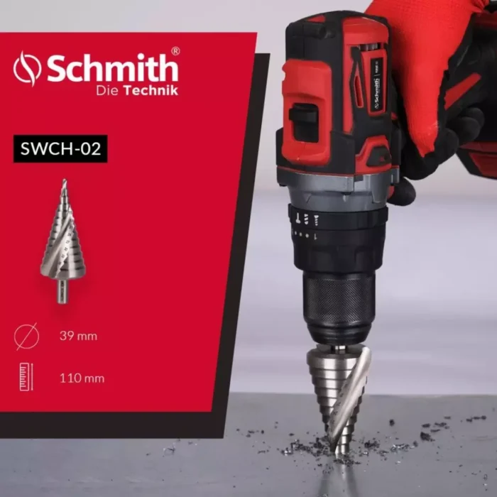 Wiertło choinkowe spiralne 4-39 mm Schmith